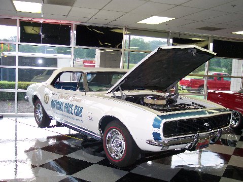 1967 RS/SS-396/375 HP 4 Speed Convertible Camaro Pace Car